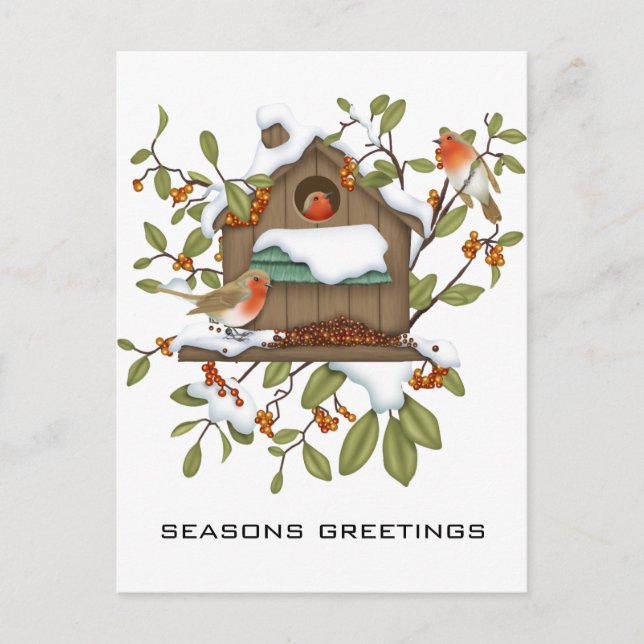Cartes Pour Fêtes Annuelles Joyeuses Fêtes (Devant)
