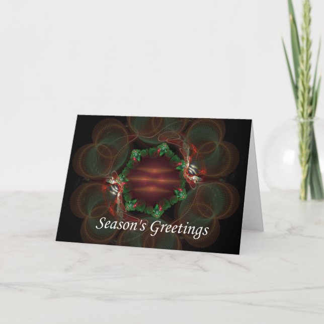 Cartes Pour Fêtes Annuelles Joyeuses Fêtes (Devant)