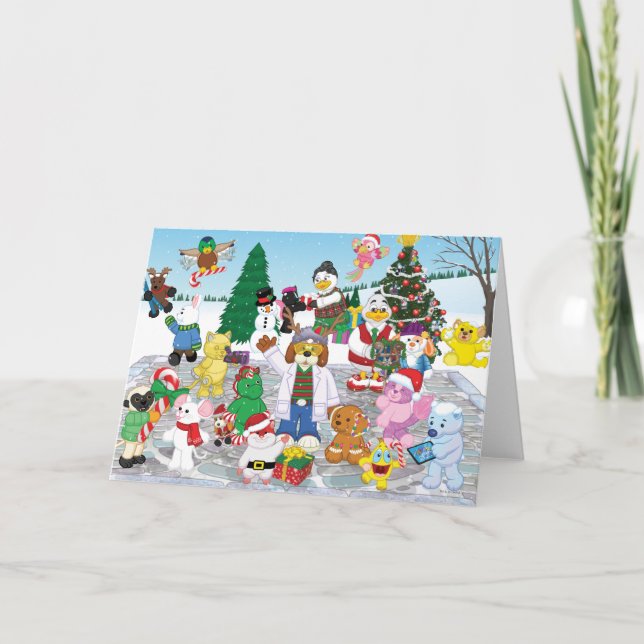 Cartes Pour Fêtes Annuelles Joyeuses fêtes ! (Devant)