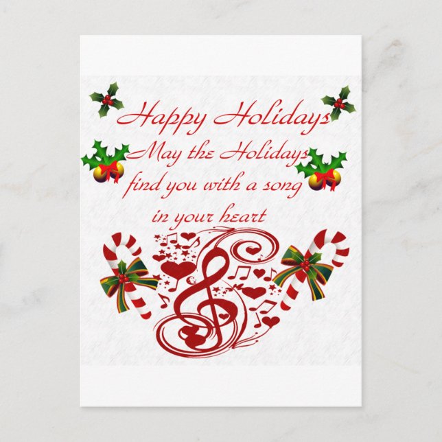 Cartes Pour Fêtes Annuelles Joyeuses fêtes#9_ (Devant)