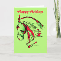 Joyeuses Fêtes_Carte Noble Visage