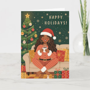 Cartes Pour Fêtes Annuelles Joyeuses Fêtes Cocooning 