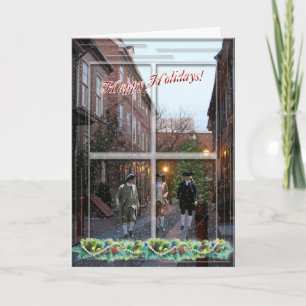 Cartes Pour Fêtes Annuelles Joyeuses fêtes coloniales