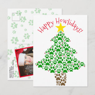 Cartes Pour Fêtes Annuelles Joyeuses Fêtes de fin d'année Photo Empreinte de P