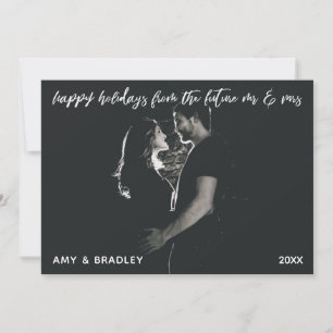 Cartes Pour Fêtes Annuelles Joyeuses Fêtes de la part de M. et Mme Photo à ven