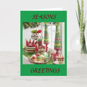 CARTES POUR FÊTES ANNUELLES JOYEUSES FÊTES DE NOTRE MAISON À VOTRE MAISON