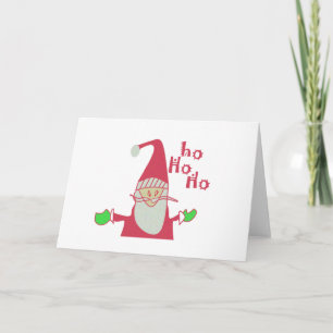 Cartes Pour Fêtes Annuelles Joyeuses Fêtes Ho Ho Ho Joyeux Noël