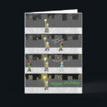 Cartes Pour Fêtes Annuelles Joyeuses Fêtes - intérieur vierge<br><div class="desc">Comme vous voulez le dire,  répandez la joie... 

Ajoutez votre propre texte à l'intérieur</div>