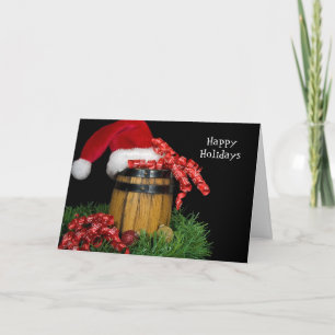 Cartes Pour Fêtes Annuelles Joyeuses fêtes Keg