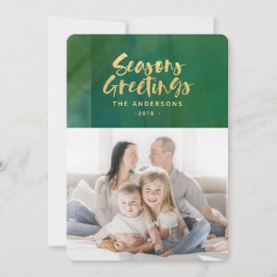 Cartes Pour Fêtes Annuelles Joyeuses Fêtes métalliques or