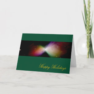 Cartes Pour Fêtes Annuelles Joyeuses Fêtes Nébuleuse du Boomerang – Télescope