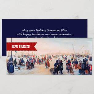 Cartes Pour Fêtes Annuelles Joyeuses fêtes. Noël des beaux-arts