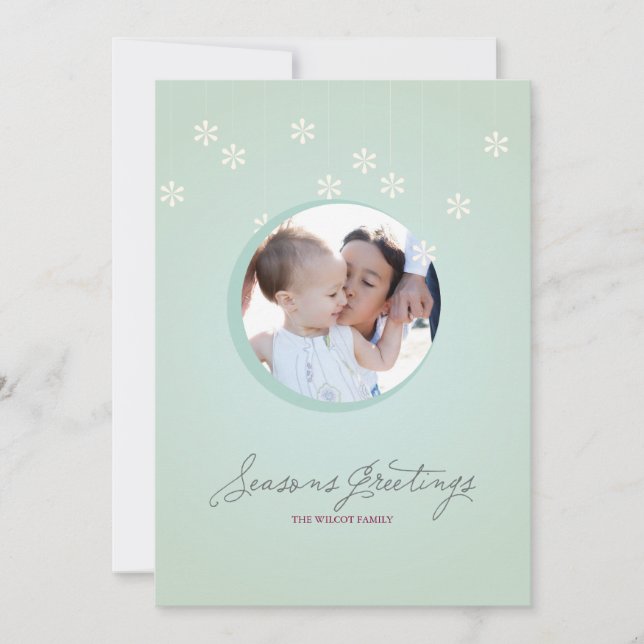 Cartes Pour Fêtes Annuelles Joyeuses Fêtes {PhotoCard} (Devant)