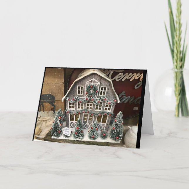 CARTES POUR FÊTES ANNUELLES *JOYEUSES FÊTES* POUR TOUS CETTE ANNÉE ! FÊTES (Devant)