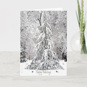 Cartes Pour Fêtes Annuelles Joyeuses Fêtes : Profitez des plaisirs simples-Bos