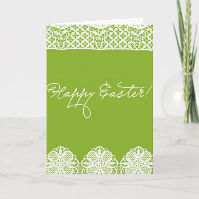 Cartes Pour Fêtes Annuelles Joyeuses Pâques (Devant)