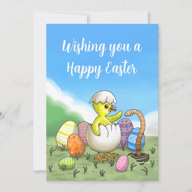 Cartes Pour Fêtes Annuelles Joyeuses Pâques (Devant)