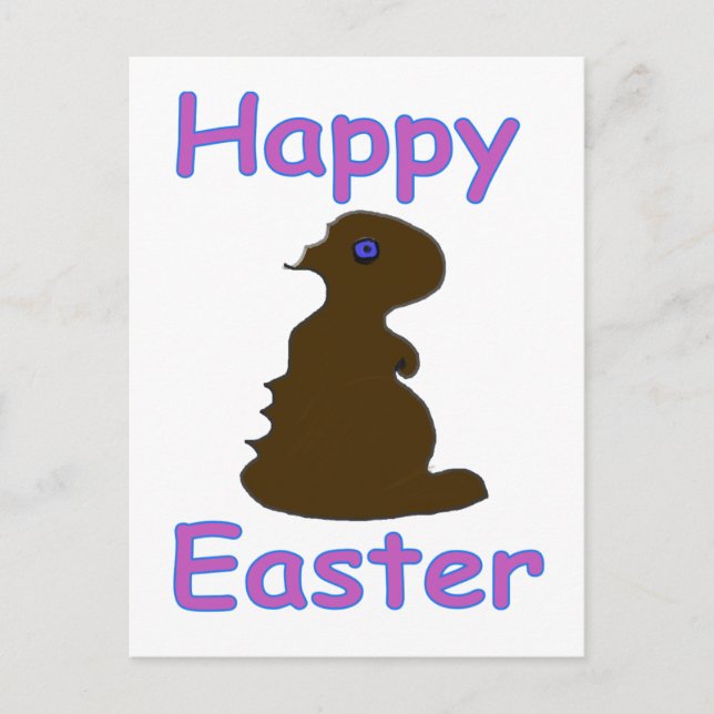 Cartes Pour Fêtes Annuelles Joyeuses Pâques (Devant)