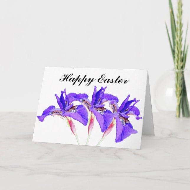 CARTES POUR FÊTES ANNUELLES JOYEUSES PÂQUES PAR DELÀ LES MILES (Devant)