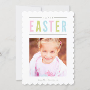 Cartes Pour Fêtes Annuelles Joyeuses Pâques Photo Pâques Personnalisé