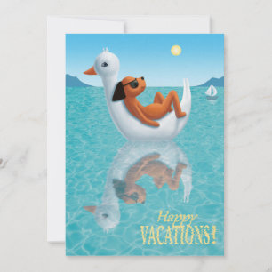 Cartes Pour Fêtes Annuelles Joyeuses Vacances !