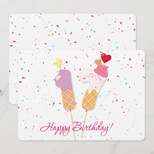Cartes Pour Fêtes Annuelles Joyeux 17ème anniversaire
