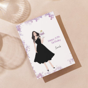 Cartes Pour Fêtes Annuelles Joyeux 20e anniversaire, mode,