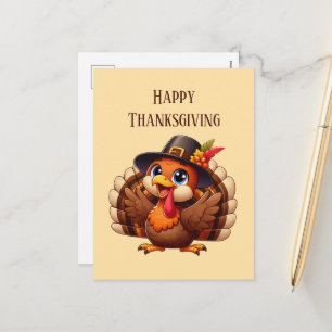 Cartes Pour Fêtes Annuelles Joyeux Action de grâce amateurs de dinde