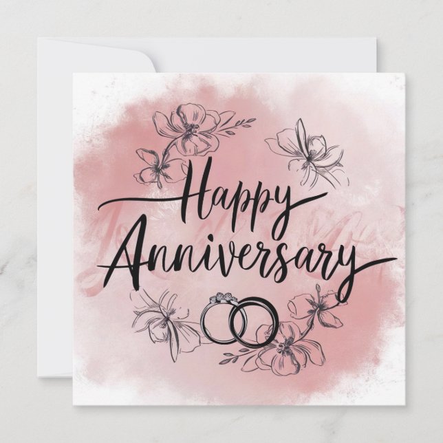 Cartes Pour Fêtes Annuelles Joyeux anniversaire (Devant)