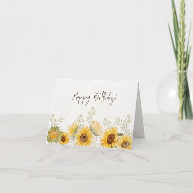 Cartes Pour Fêtes Annuelles Joyeux anniversaire (Devant)
