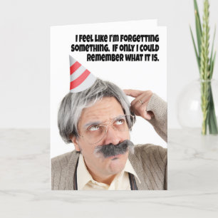 Cartes Pour Fêtes Annuelles Joyeux Anniversaire Connu Vieux Humour Guy