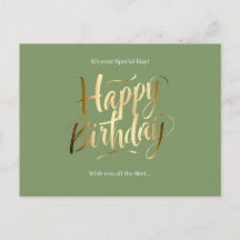 Joyeux Anniversaire Jour Spécial