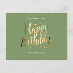 Cartes Pour Fêtes Annuelles Joyeux Anniversaire Jour Spécial