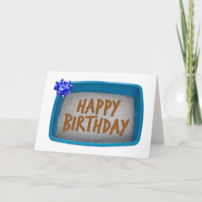 Cartes Pour Fêtes Annuelles Joyeux anniversaire Litter Box (Devant)
