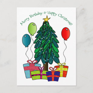 Cartes Anniversaire Decembre Pour Noel Zazzle Fr