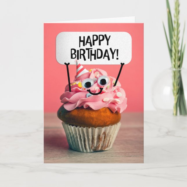 Cartes Pour Fêtes Annuelles Joyeux Anniversaire Pour Toute Personne Mignonne C (Devant)