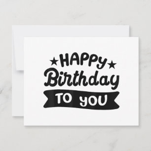 Cartes Pour Fêtes Annuelles Joyeux anniversaire pour vous