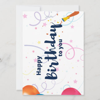 Cartes Pour Fêtes Annuelles Joyeux anniversaire pour vous