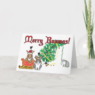 CARTES POUR FÊTES ANNUELLES JOYEUX BUNMAS !