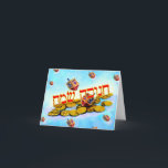 Cartes Pour Fêtes Annuelles Joyeux Chanukah en hébreu<br><div class="desc">Préparez-vous à ces huit nuits folles avec Happy Chanukah dans les cartes hébraïques,  et vêtements.</div>