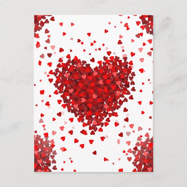 Cartes Pour Fêtes Annuelles joyeux coeur du jour des valentines (Devant)