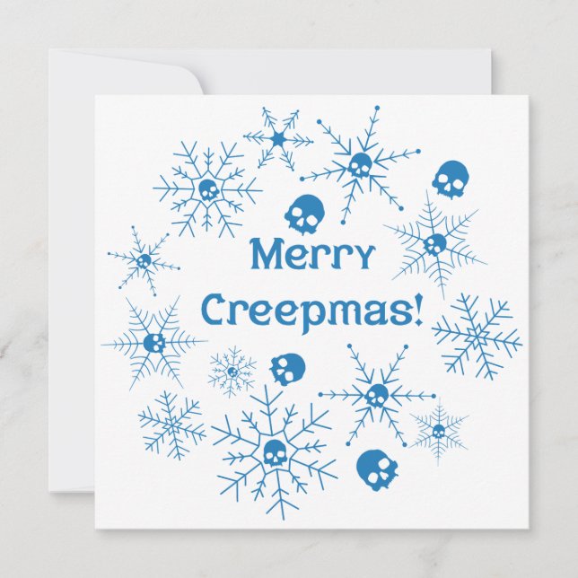 Cartes Pour Fêtes Annuelles Joyeux Cree Noël ! (Devant)