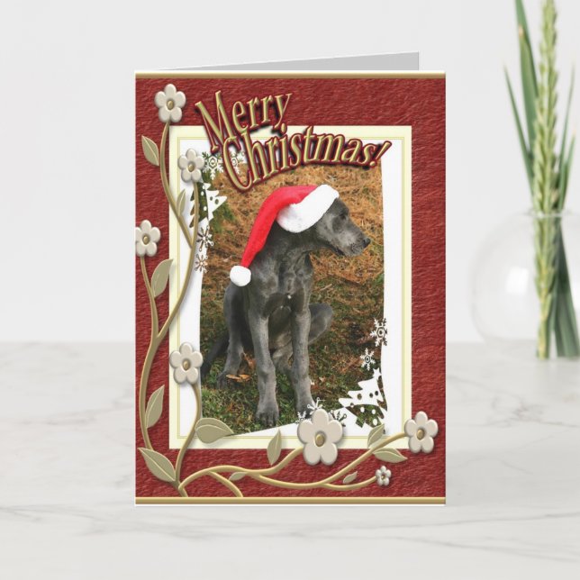 Cartes Pour Fêtes Annuelles Joyeux Cristmas (Devant)