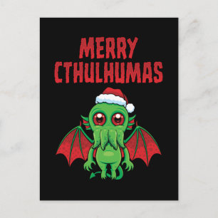 Cartes Pour Fêtes Annuelles Joyeux Cthulhumas Saison