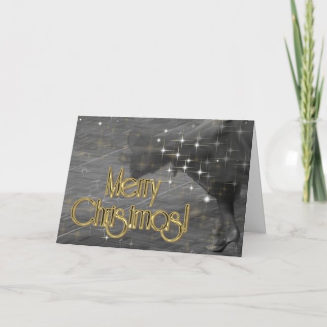 Cartes Pour Fêtes Annuelles Joyeux danseurs de Noël PERSONNALISÉS (Devant)