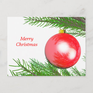 Cartes Pour Fêtes Annuelles Joyeux décor d'arbre de Noël