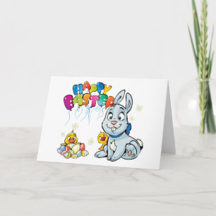 Cartes Pour Fêtes Annuelles Joyeux dessin de Pâques