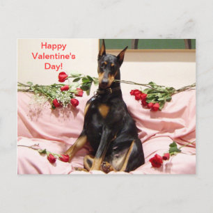 Cartes Pour Fêtes Annuelles Joyeux Dober-Valentine à vous