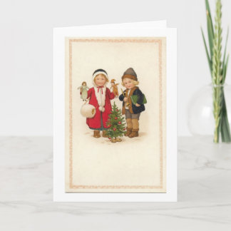 Cartes Pour Fêtes Annuelles Joyeux enfants de Noël