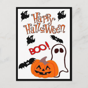 Cartes Pour Fêtes Annuelles Joyeux fantôme d'Halloween
